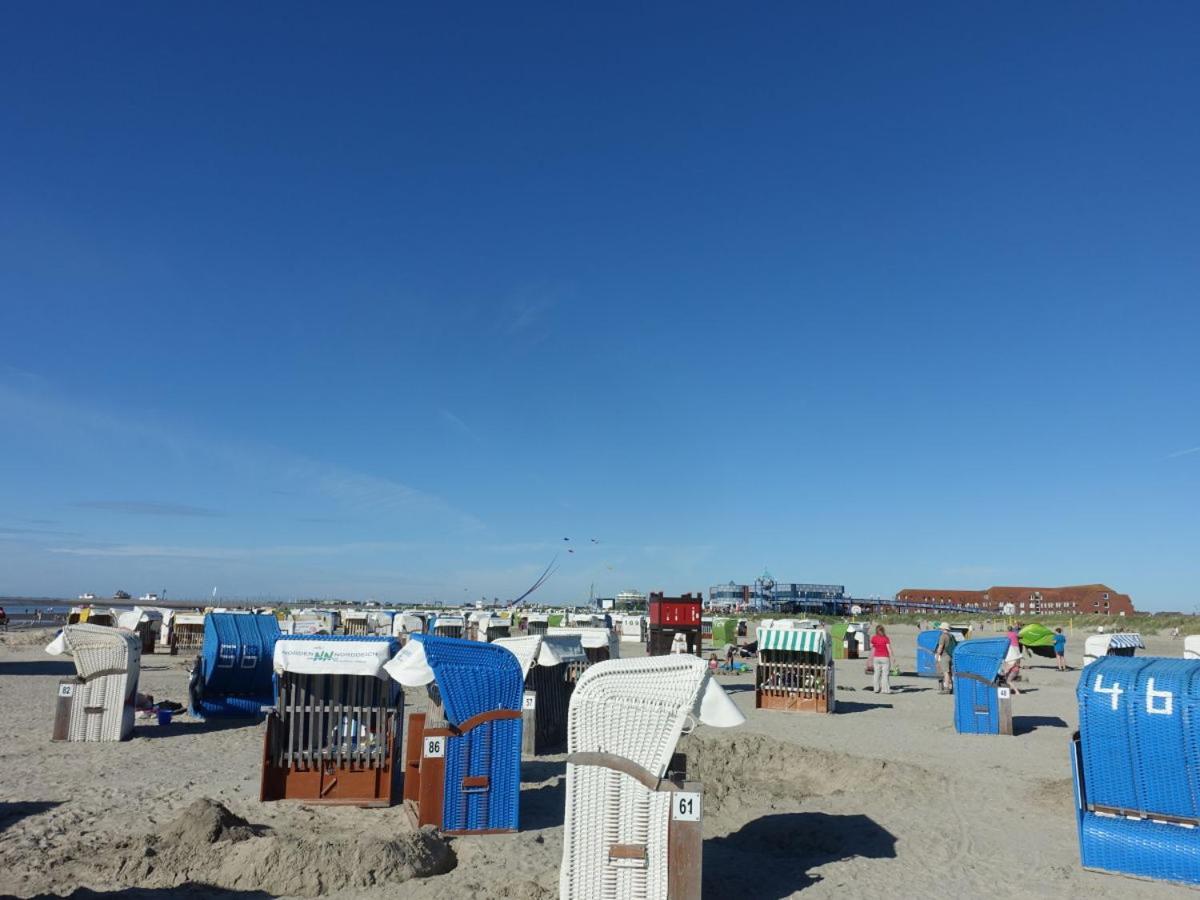 Ferienwohnung Residenz Am Sandstrand Norddeich 노르덴 외부 사진