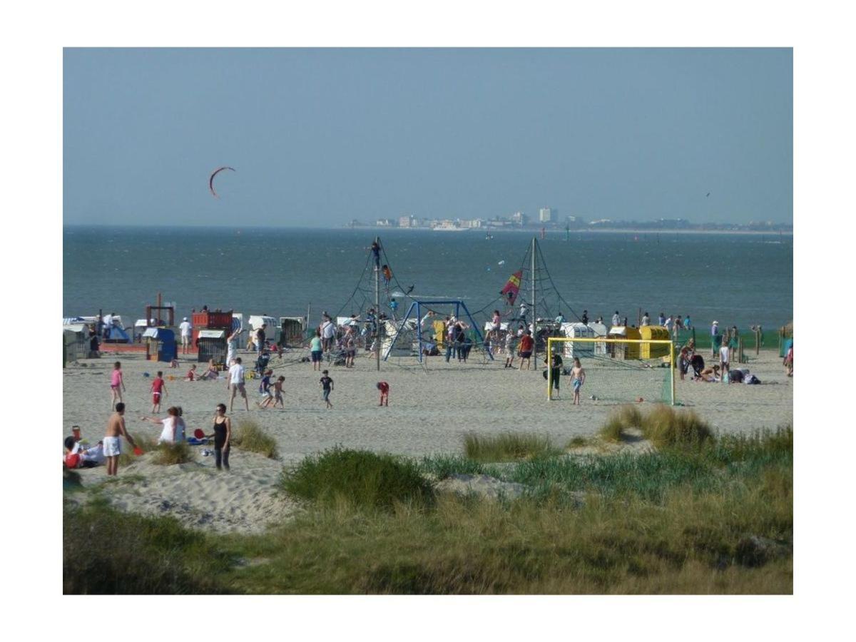 Ferienwohnung Residenz Am Sandstrand Norddeich 노르덴 외부 사진